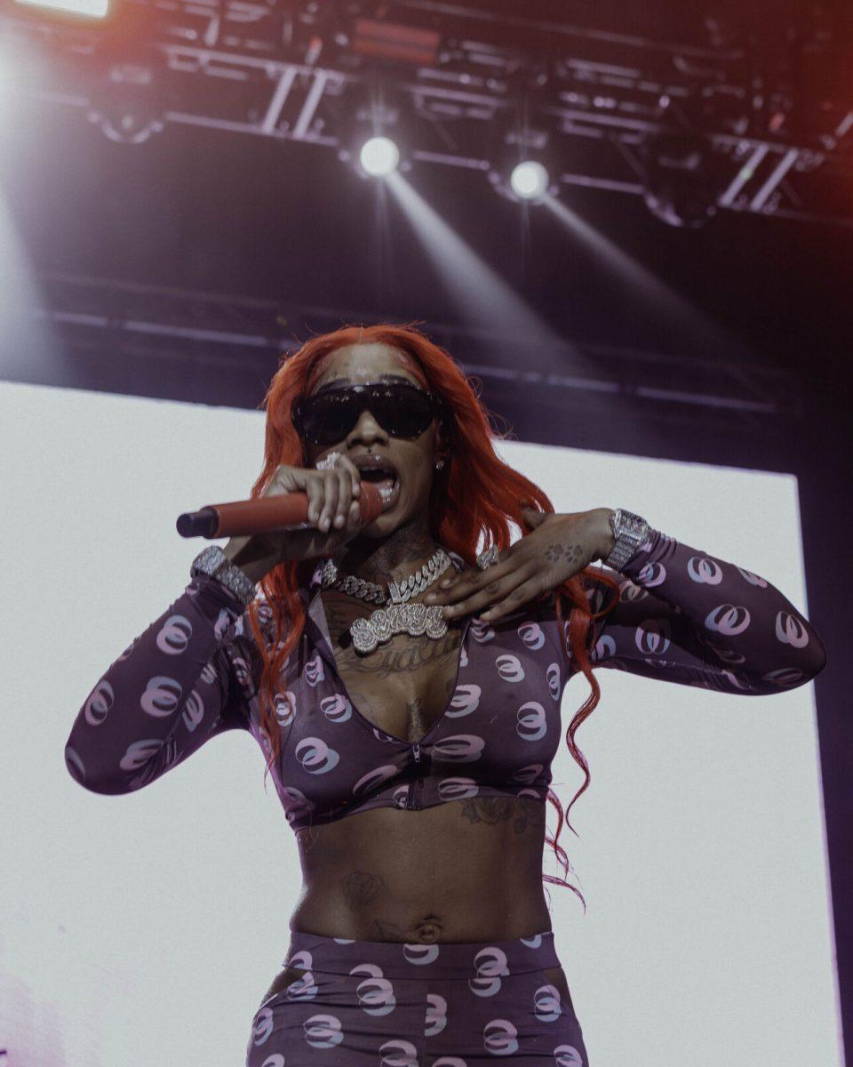 Sexyy Red Performing at Thompson-Boling Arena at Food City Center for Volapalooza. Friday, May 2, 2025.