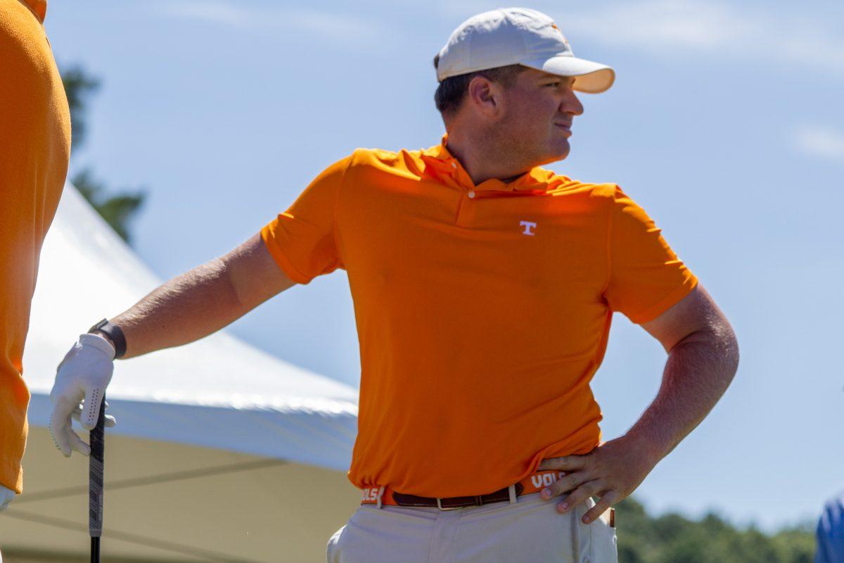 Jackson Herrington during the Visit Knoxville Collegiate tournament at Tennessee National Golf Course. Sunday, Sept. 8, 2024.