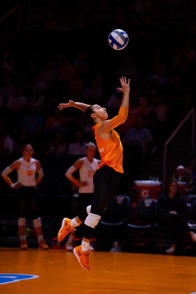 Lady Vols in a game against Kennesaw State, Sep.19, 2025