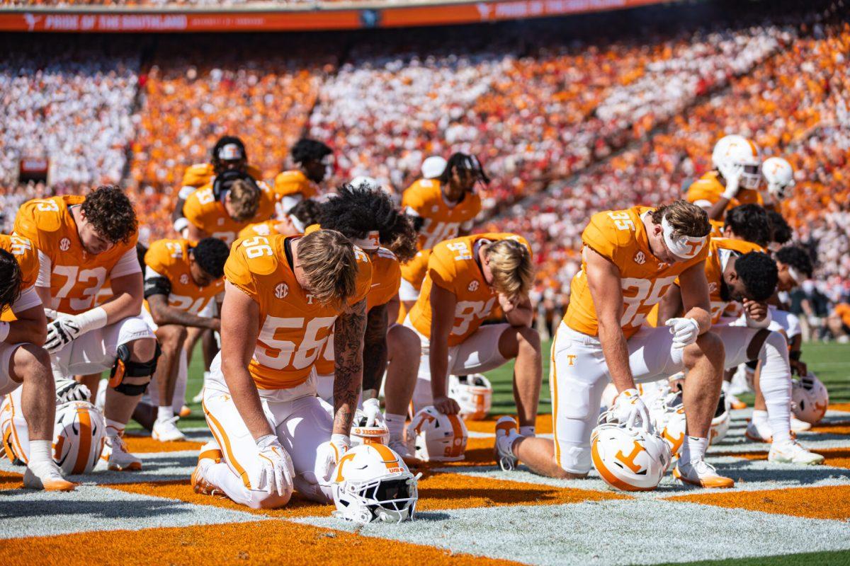 Tennessee takes on Georgia at Neyland Stadium, Saturday, Sept. 13, 2025.