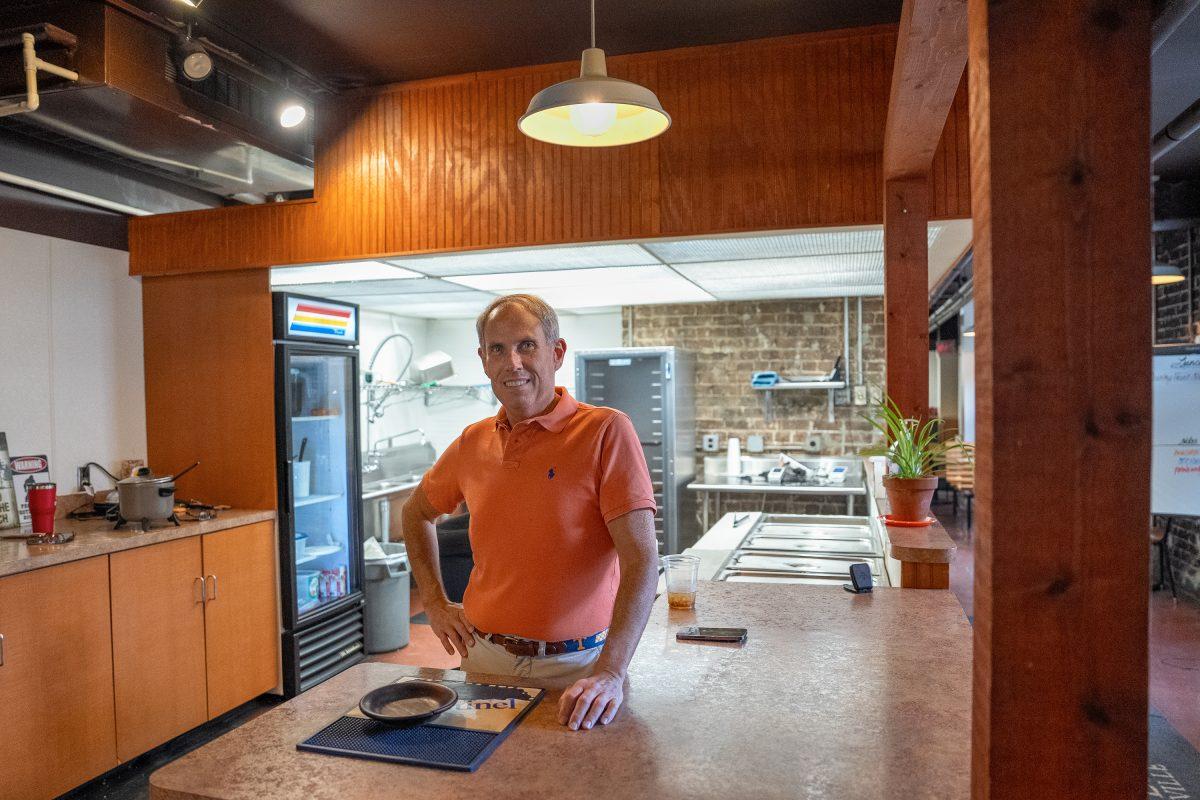 Ray Mowery Jr. along with his sister run Ray's Place on campus. Friday, Sept. 26, 2025.
