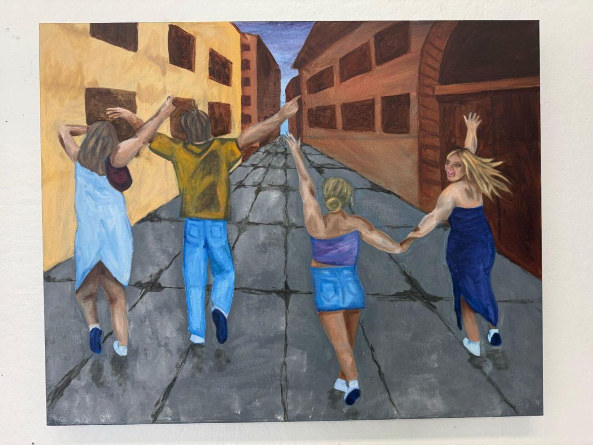 Pictured is one of Lilli Call's pieces that will be showcased in the "Timeless" exhibit at Gallery 1010 on Friday, Sept. 5. Thursday, Sept. 4, 2025. 
