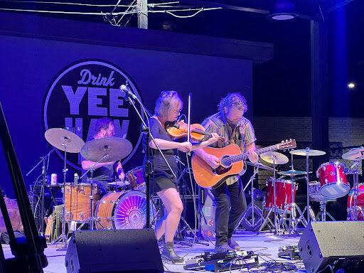 The John Stickley Trio perform at Yee-Haw Brewing as a part of the WDVX Summer Nights Series. Wednesday, Sept. 10, 2025.