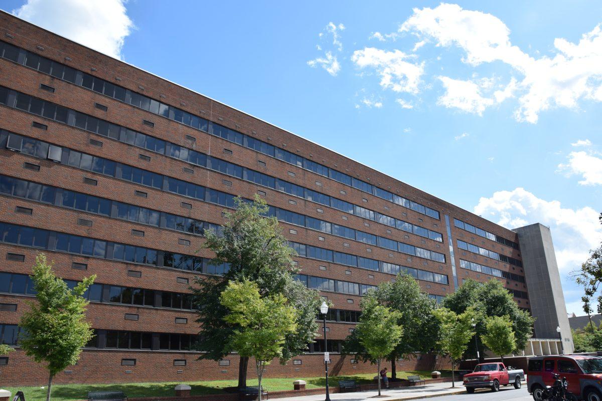 Hess Hall was one of the largest student dormitories in the South when it was completed in the fall of 1961. 