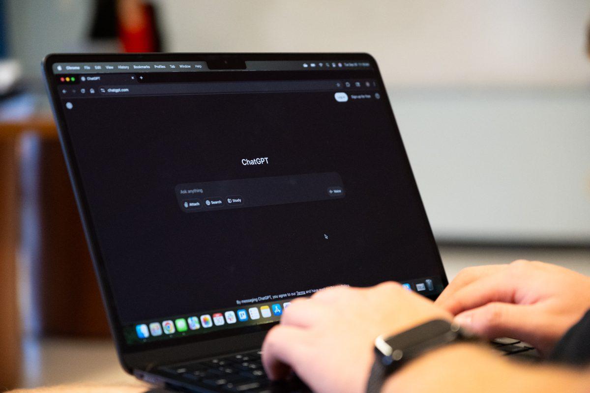 Students use ChatGPT, Microsoft Copilot and Grok for assignments at the University of Tennessee, Sept.30, 2025