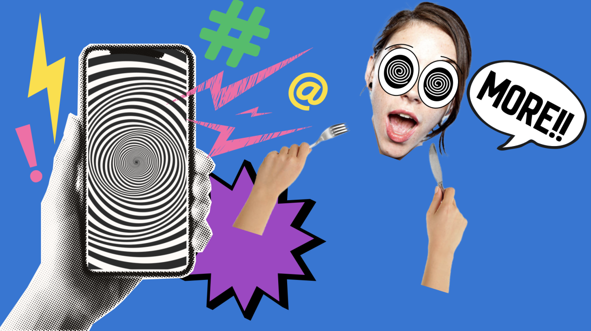 Tech dominates every aspect of the day-to-day life of the average college student. Mealtimes are no different. Gen Z demands entertainment constantly. Claire Thatcher explores the adverse effects, addictive nature, and ultimate repercussions of this habit.