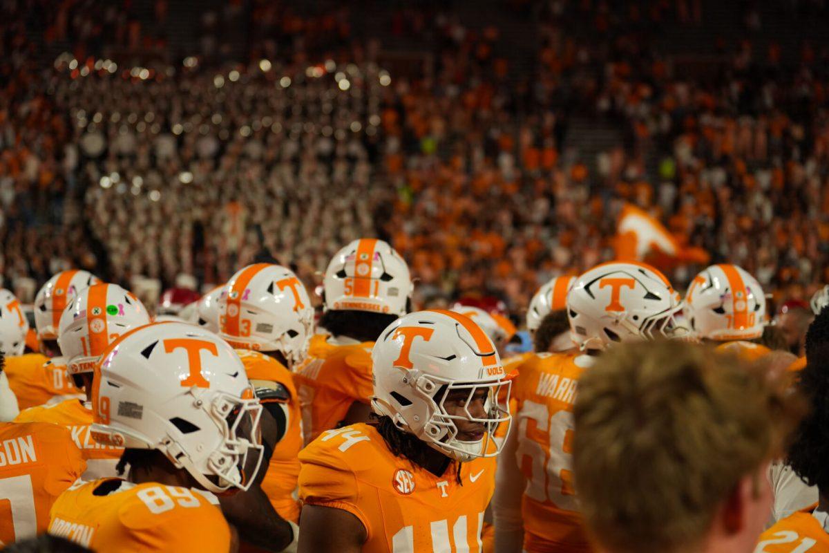 Tennessee wins over Arkansas 34-31 at Neyland Stadium, Saturday, Oct.11, 2025
 