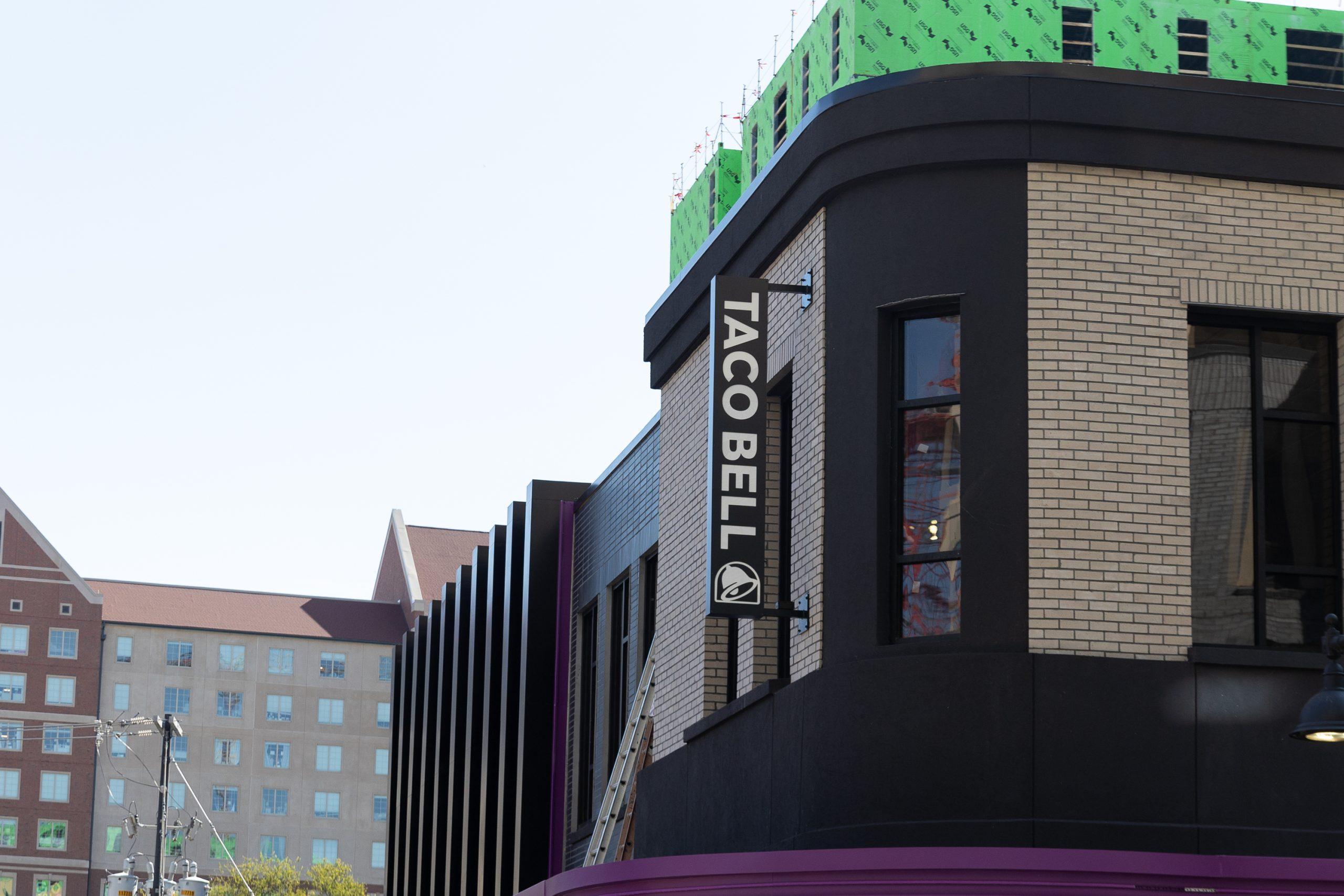 The Taco Bell under construction on Cumberland Ave. Friday, Oct. 10, 2025.