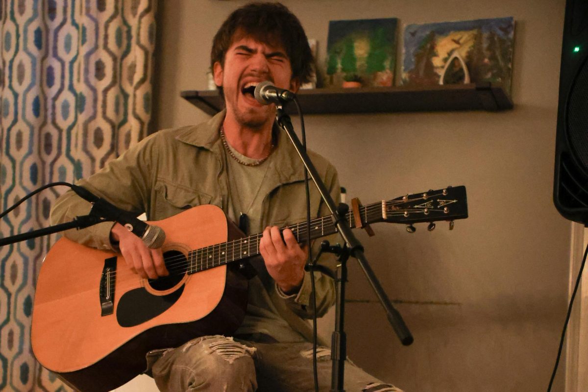 Singer at MIC open mic night.