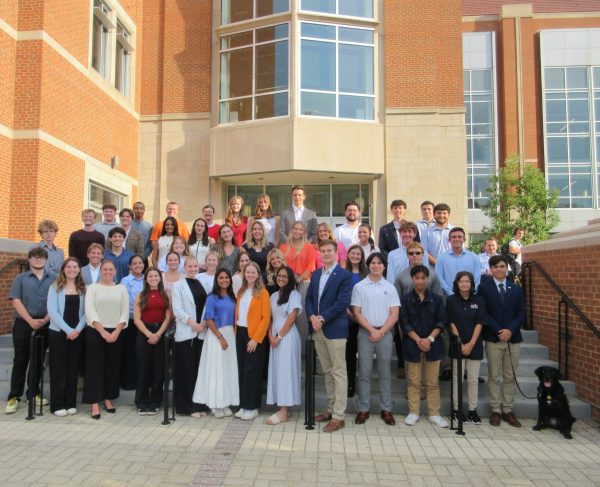 Members of the 2025-26 academic year SGA senate. Courtesy of Campbell Butler.