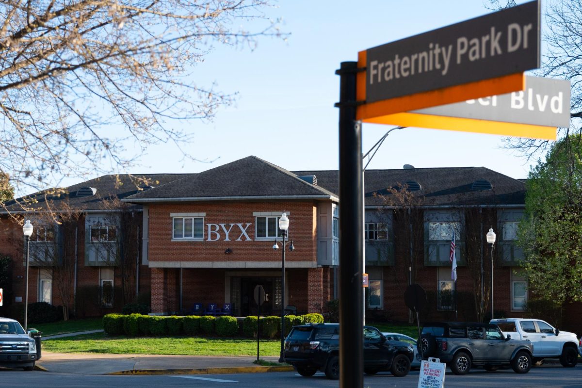 BYX fraternity house. March 19, 2026.
