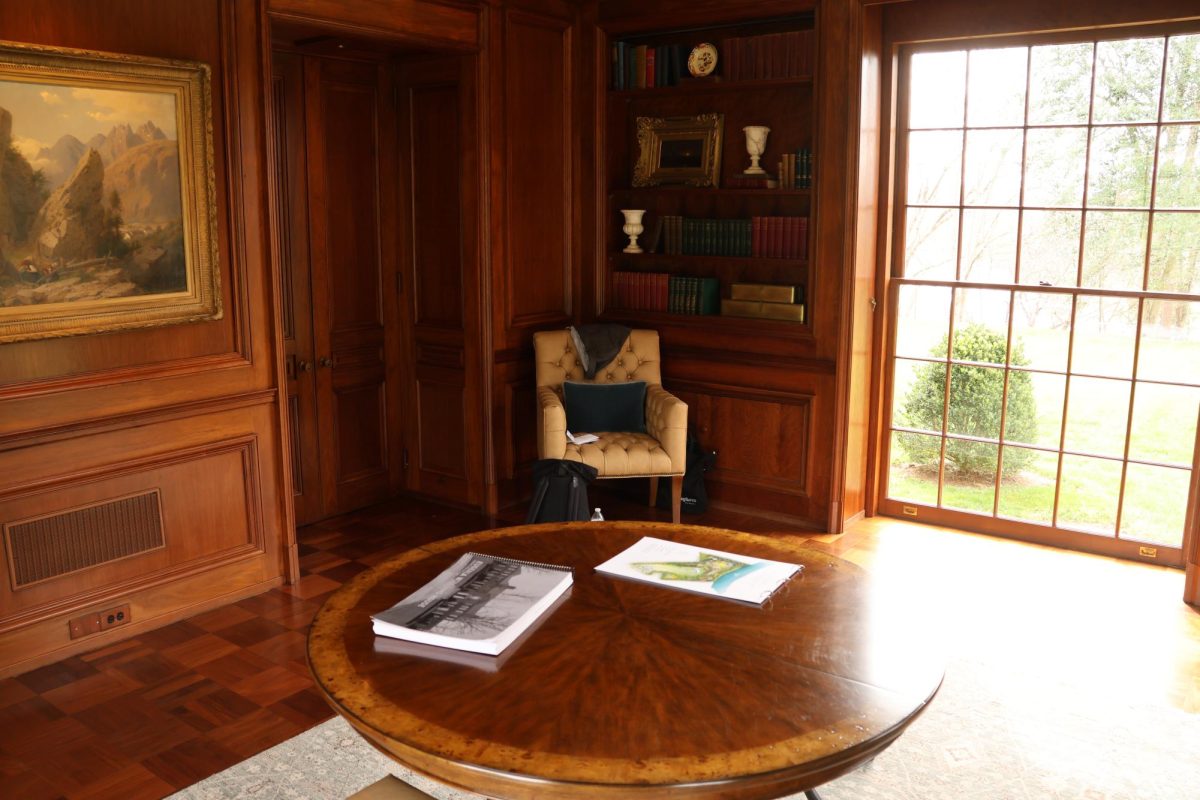 The interior of the Eugenia Williams House  after being restored.