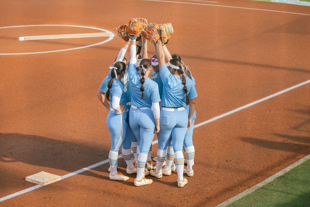 Tennessee softball takes on South Carolina at Sherri Parker Lee Stadium. Friday, April 3, 2026.