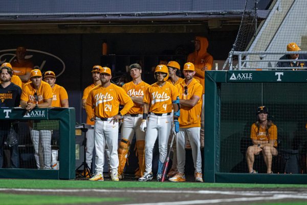 The Tennessee Volunteers host the LSU Tigers at Lindsey Nelson Stadium. Friday, April 3, 2026.
