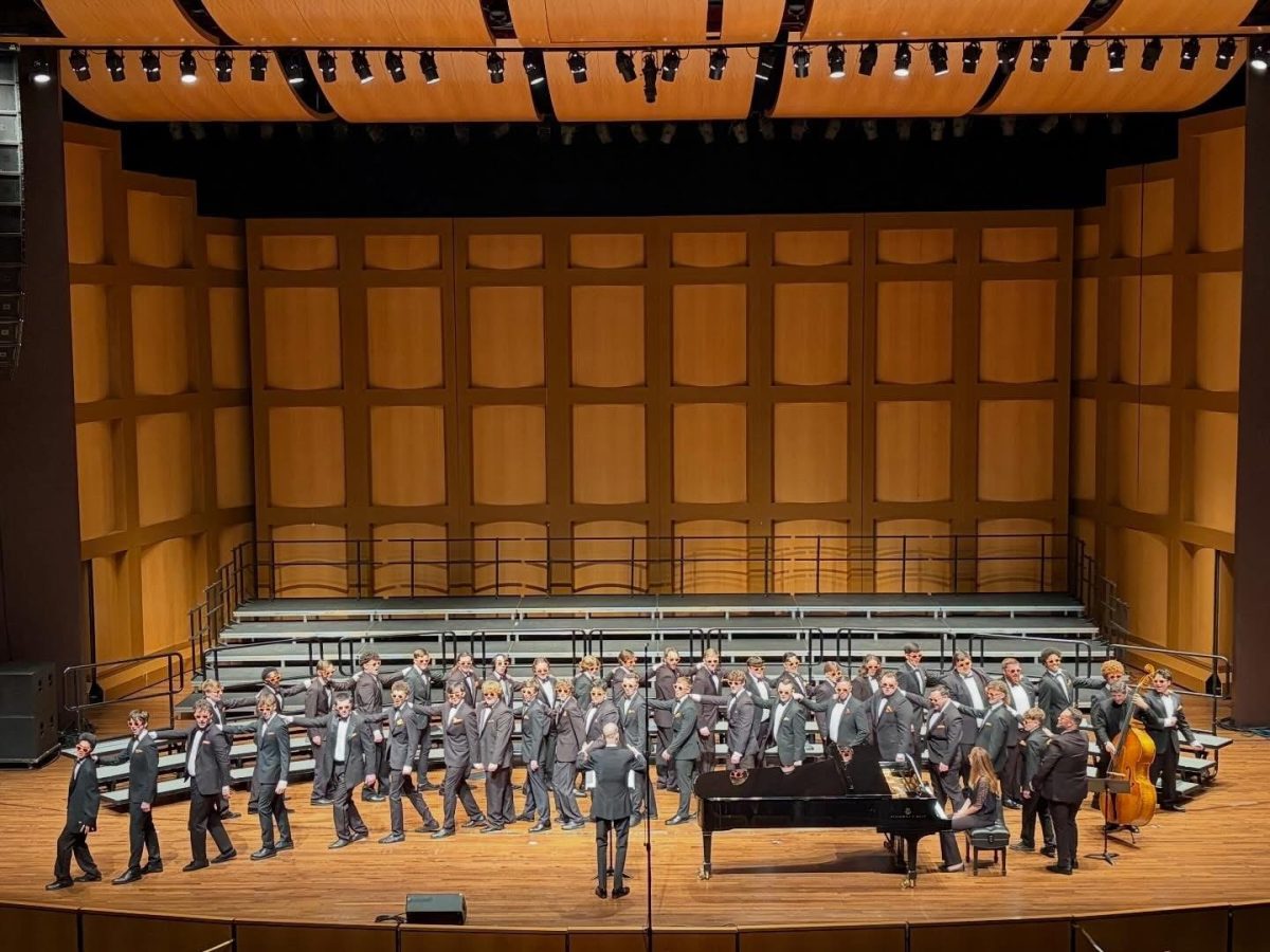 The UT Men's Chorale performs at ACDA.