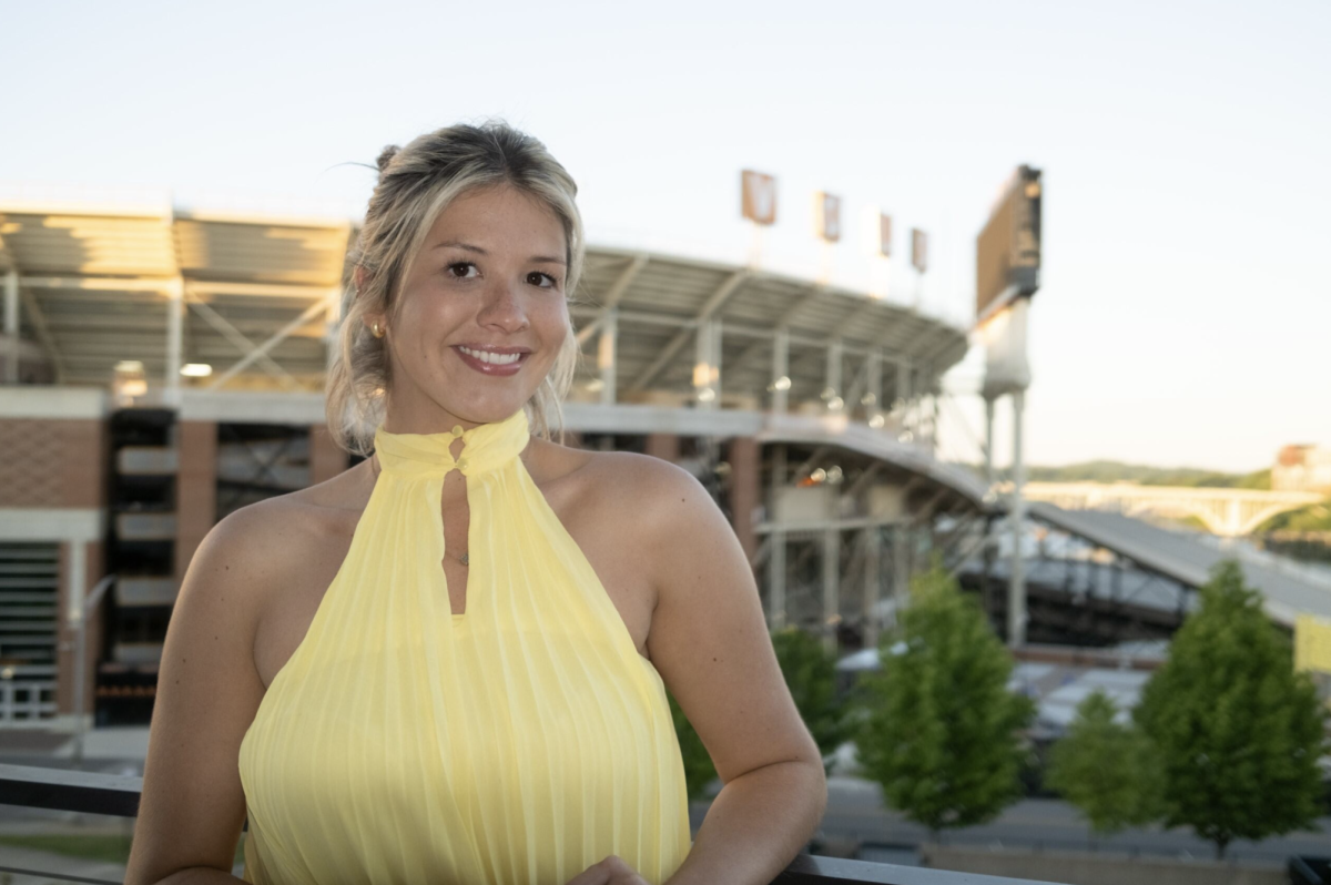 Digital Managing Editor Ansley Graves at the 2026 Media Center Gala. Sunday, May 3, 2026. 