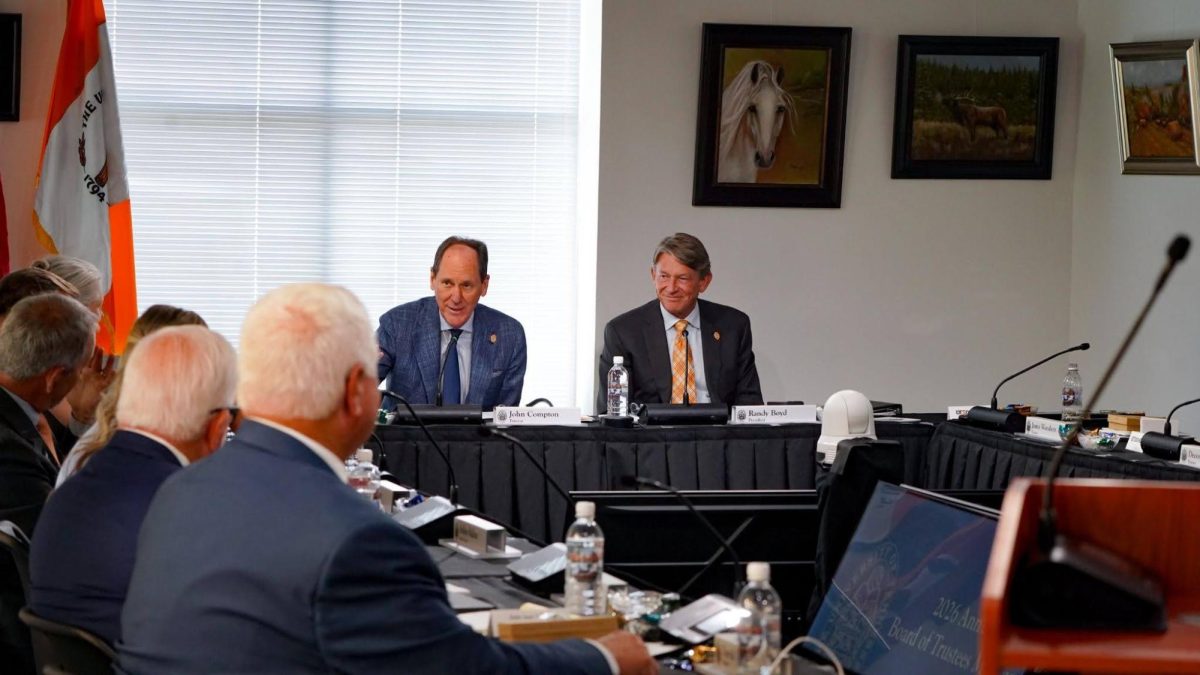 Courtesy of the University of Tennessee. University of Tennessee Board of Trustees meet at UT Southern Campus for annual meeting, June 30, 2026.